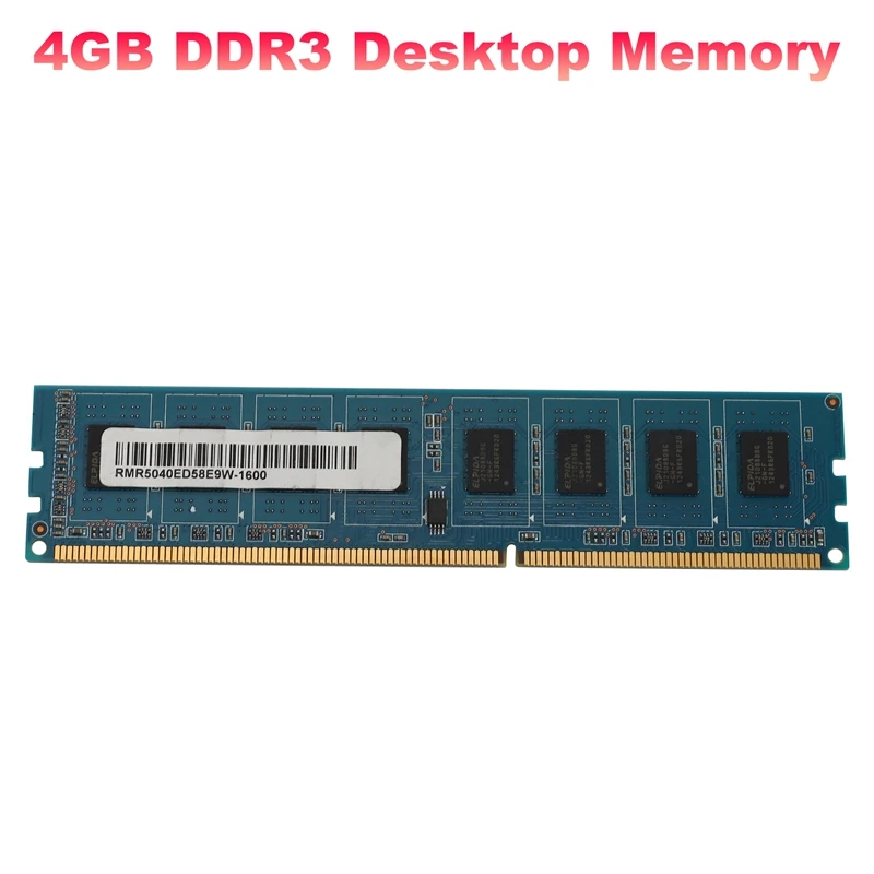 Память DDR3 для настольного компьютера, 4 Гб, 2RX8, 1600 МГц, 240 контактов, 1,5 в, DIMM ОЗУ для материнской платы AMD