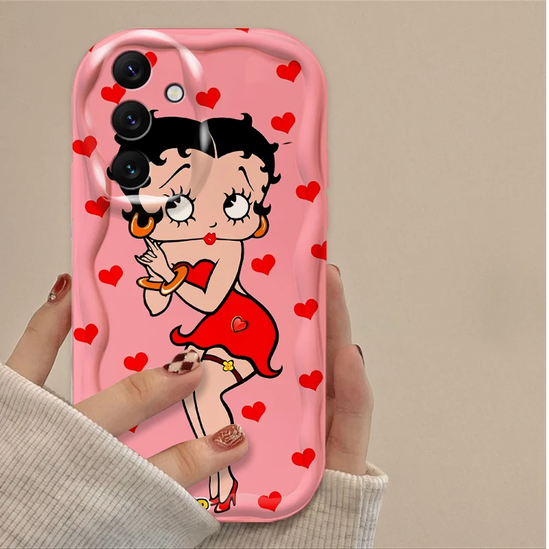 Чехол с леопардовым принтом Sexy Girl Luster 3D Wave для Samsung Galaxy A54 A34 A24 A14 A13 A53 A33 A73 A23 A52 A52S A32