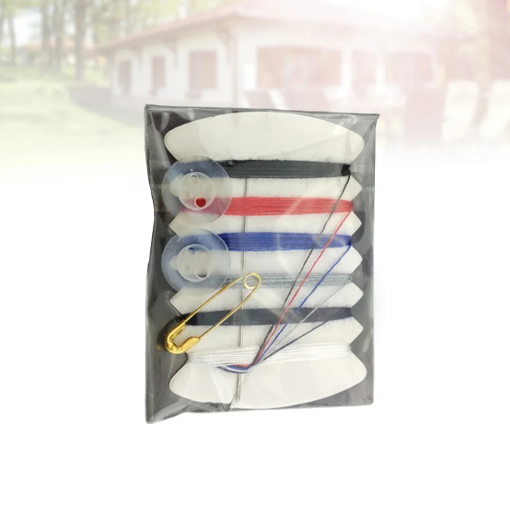 

100 Packs Sewing Thread Kit Home Sewing Thread Sewing Thread Kit Sewing Needle Disposable Home Sewing Thread Sewing Needle