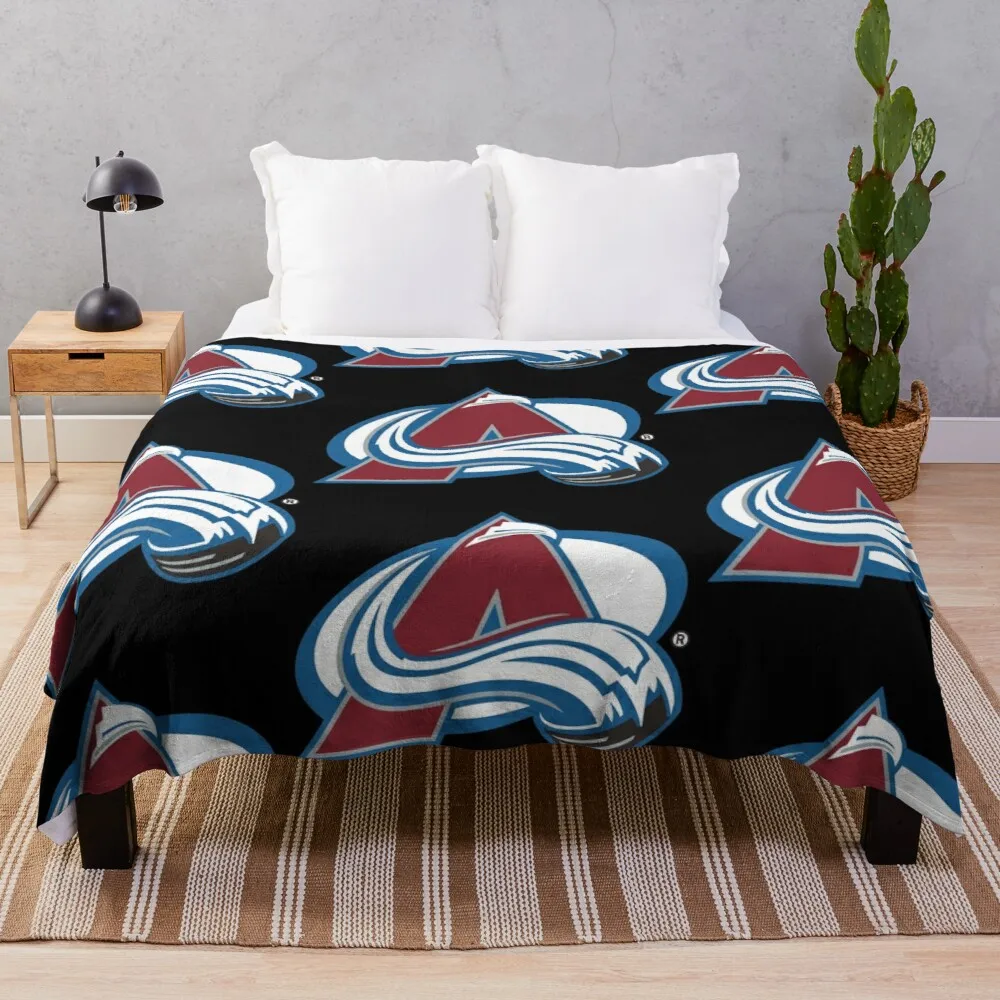

Avalanche-colorado Throw Blanket