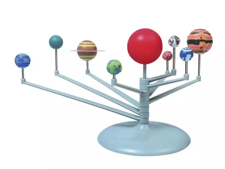 

[Забавные] Обучающие игрушки «сделай сам», планеты, солнечная система, планетарные головоломки, игрушки для сборки, раскраски и обучения, Обучающие реквизиты, модель