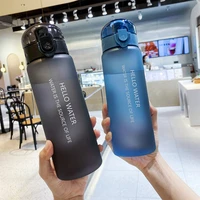 780ml plastic water bottle for drinking portable sport tea coffee cup kitchen tools kids water bottle for school transparent