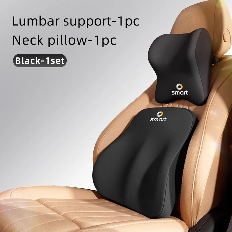 Подушка на подголовник для спины автомобиля подушка шеи хлопковая запоминания
