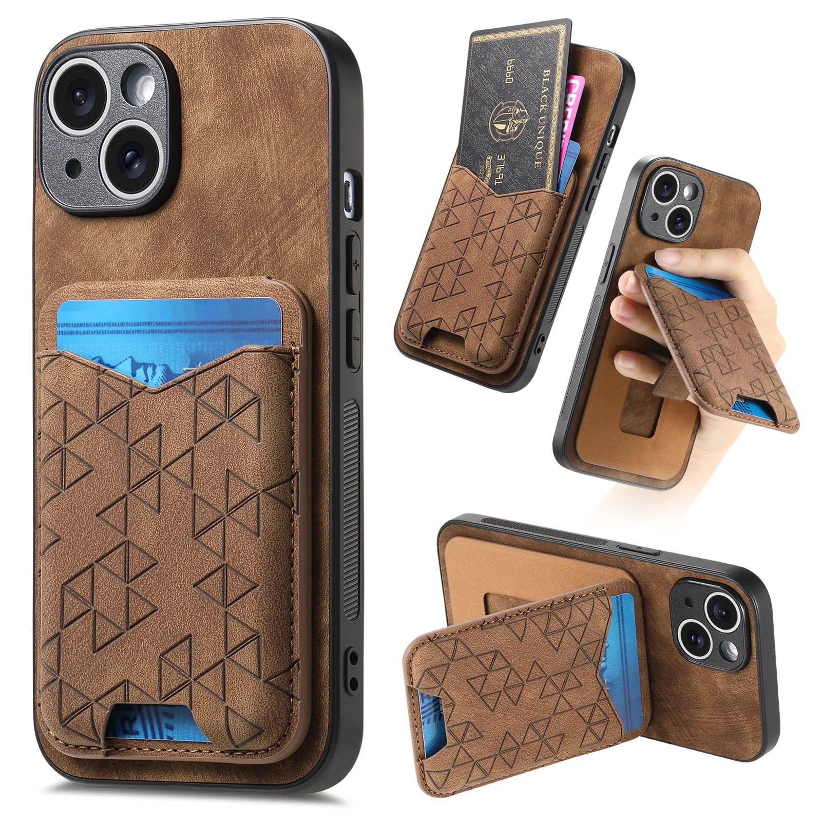 Чехол-сумка для карт OPPO Realme Narzo 70 Pro 50A Prime кожаный чехол с защитой от падения