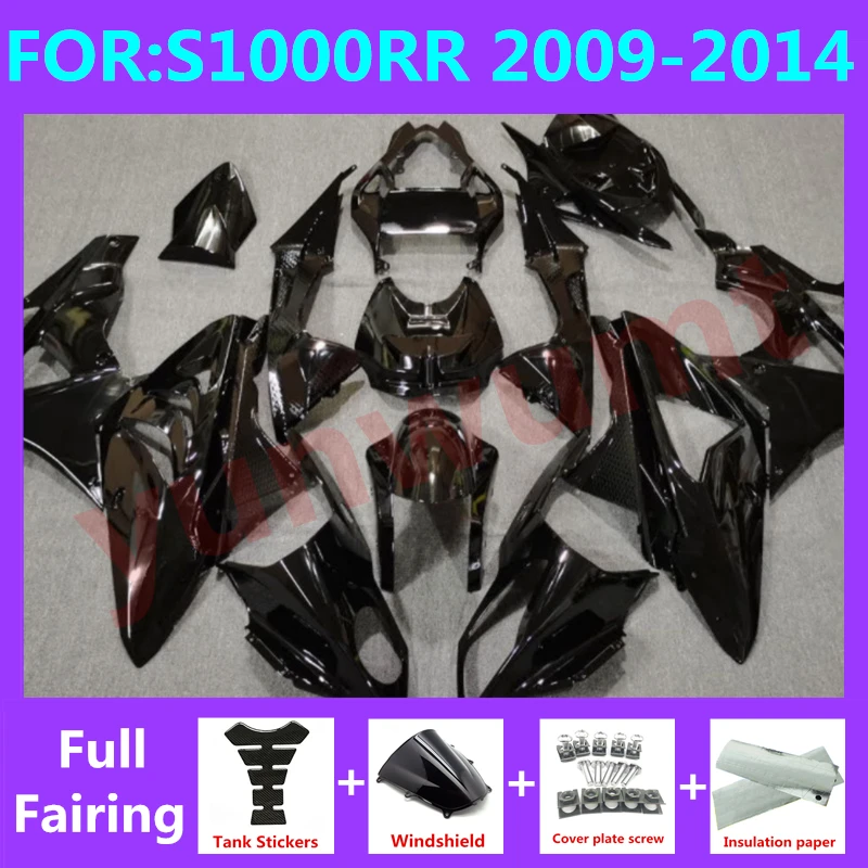 

Новый комплект обтекателей для мотоцикла ABS подходит для S1000RR 09 10 11 2009 2010 S 1000 RR S1000 RR 2011 2012 2013 2014 черного цвета обтекатель