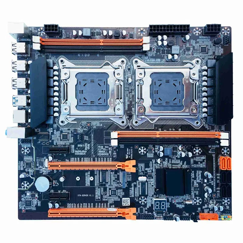 

X79 Computer Motherboard, DDR3 LGA 2011 Pin 4 Memory Slots, Support 4X32G Motherboard Package for Desktop