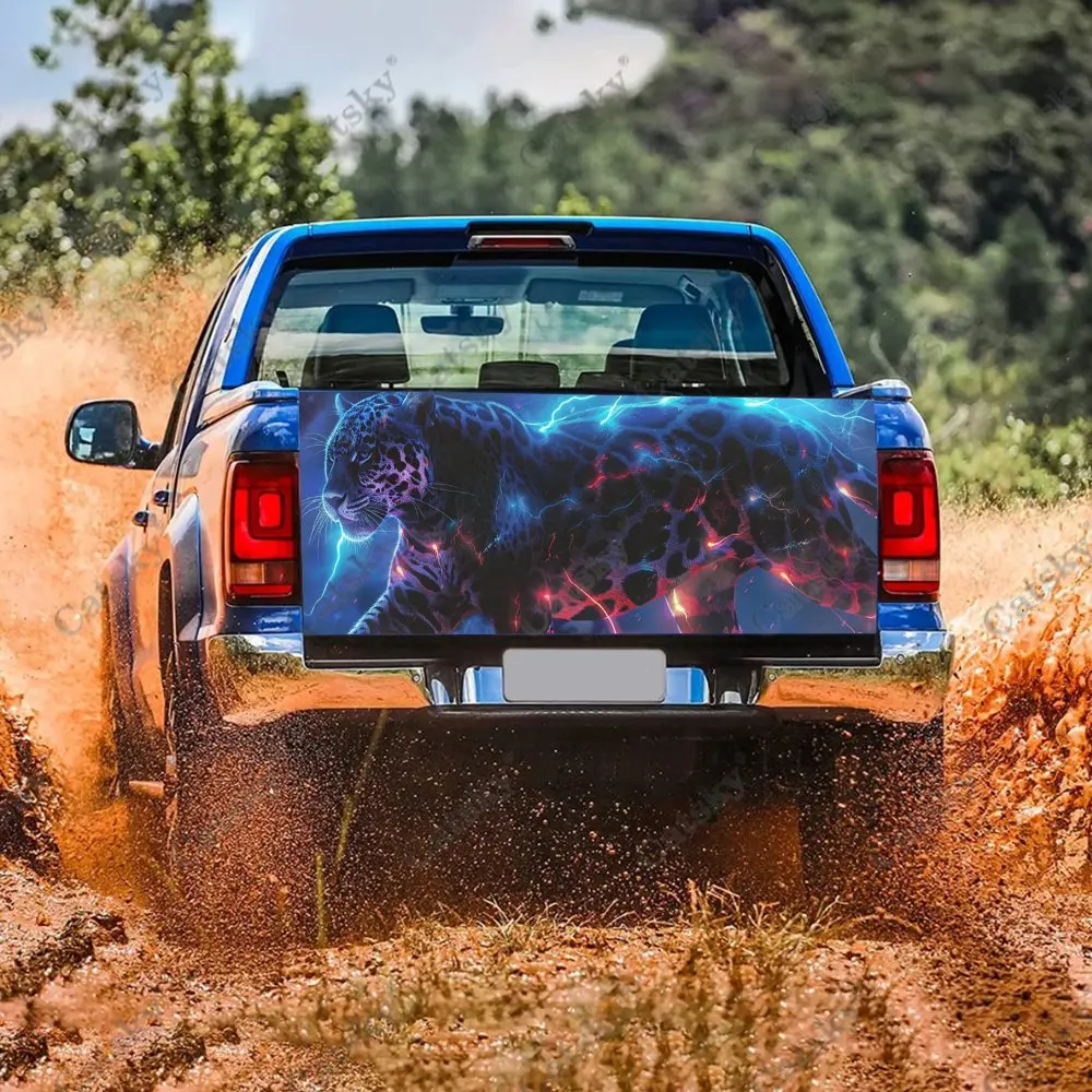 Дорожная фотография заднего багажника автомобиля защитная виниловая наклейка