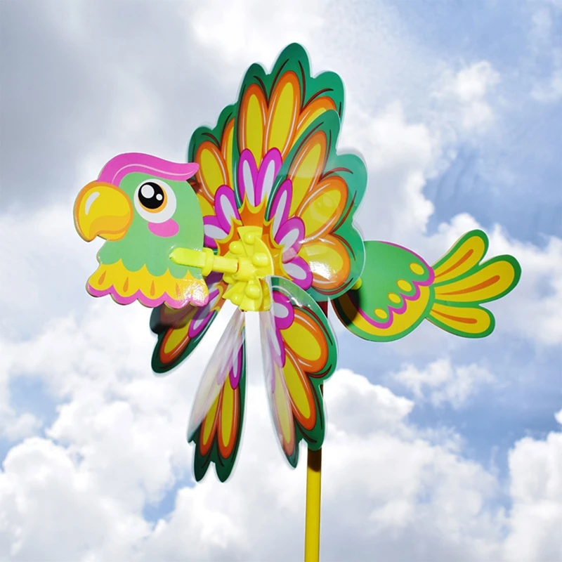 

Plastic Insect Windmill Wand Children Toys Colourful Wind Spinner for Garden