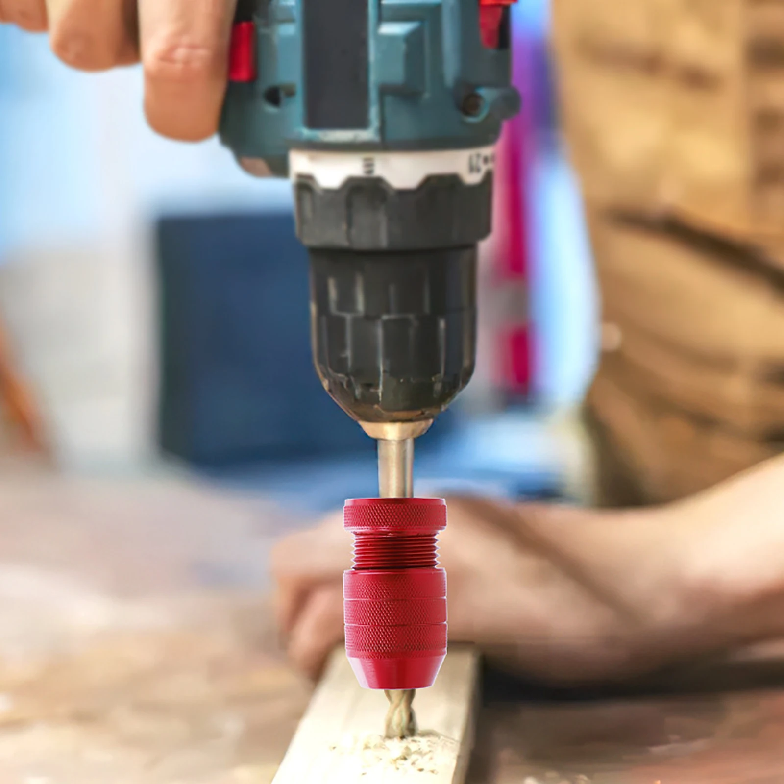 

Adjustable Drill Locator for 8-12.7mm Twist Drill Bit Depth Stop Collars Ring Woodworking Drill Bit Limited Ring Collar Tools