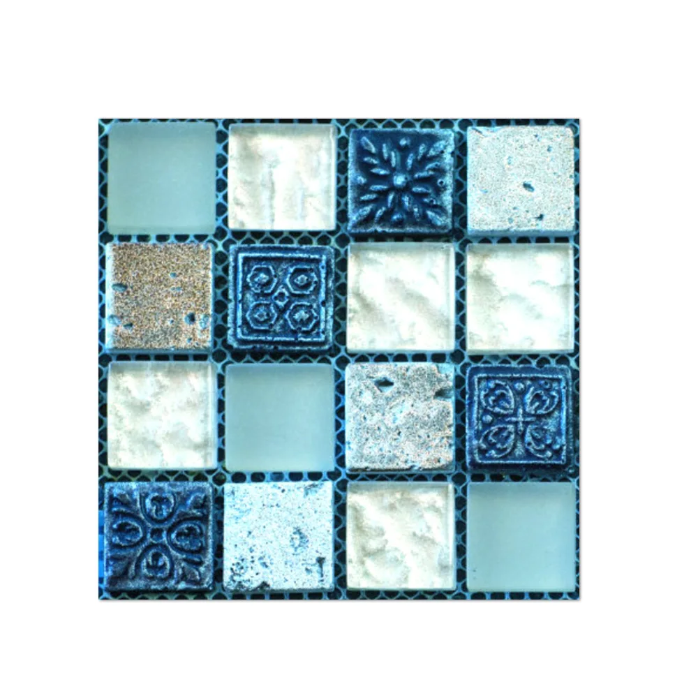 

20PCS Refurbished Wall Stickers Mosaic Tile Stickers 3D Three-Dimensional Bathroom Waterproof Self-adhesive Wallpaper Kitchen Oi
