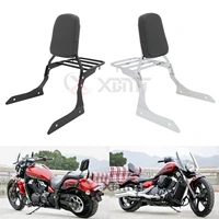 motorcycle accessories backrest sissy bar with luggage rack for yamaha stryker 1300 xvs1300 2011 2017