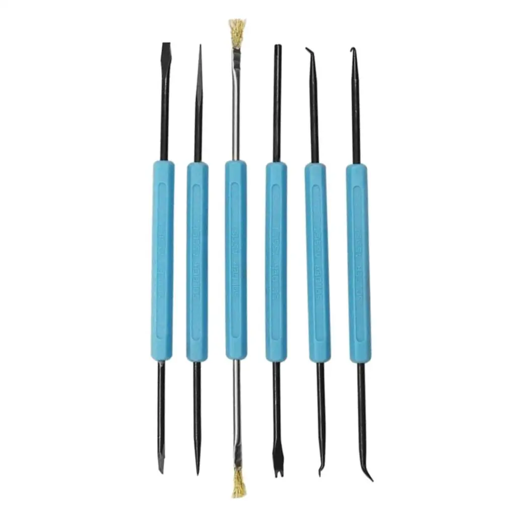 

6 шт. Набор для пайки, электрический сварочный инструмент, вспомогательный комплект для пайки