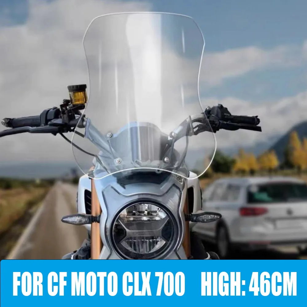 

Motorcycle Windshield Scooter Windscreen Wind Deflectors For CFMOTO 700 CLX 700CLX 700CL-X CLX700