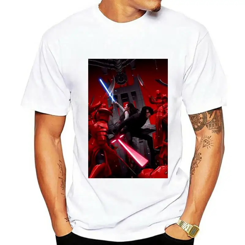 

True Enemyharajuku Streetwear Shirt Menthe Last Jedi Rey Kylo Ren T Shirt Black Navy For Men W