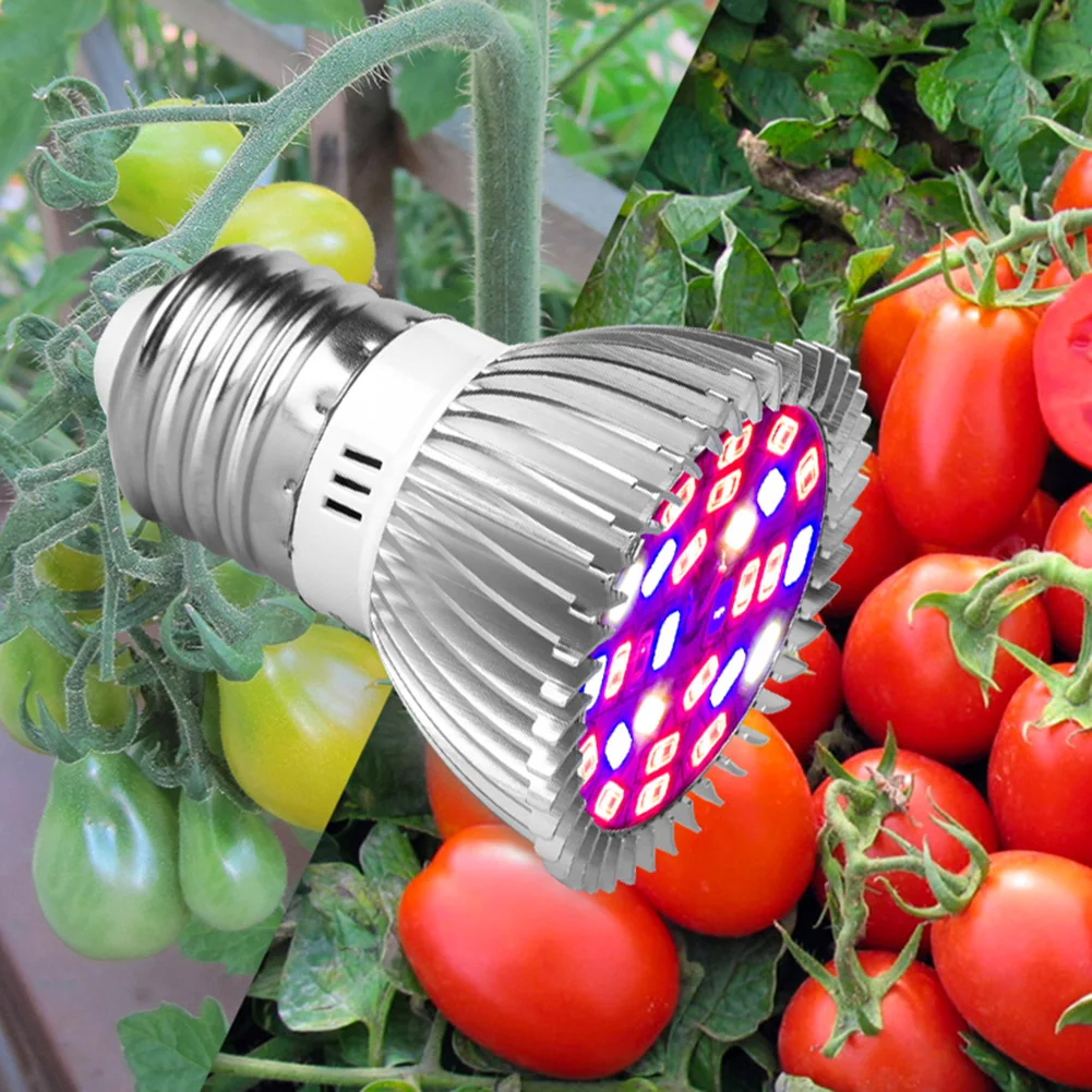 

LED Growth Lamp Heat Dissipation Full Spectrum UV IR LED Growing Bulb for Indoor Plant Growth Lights Lamp Bulb