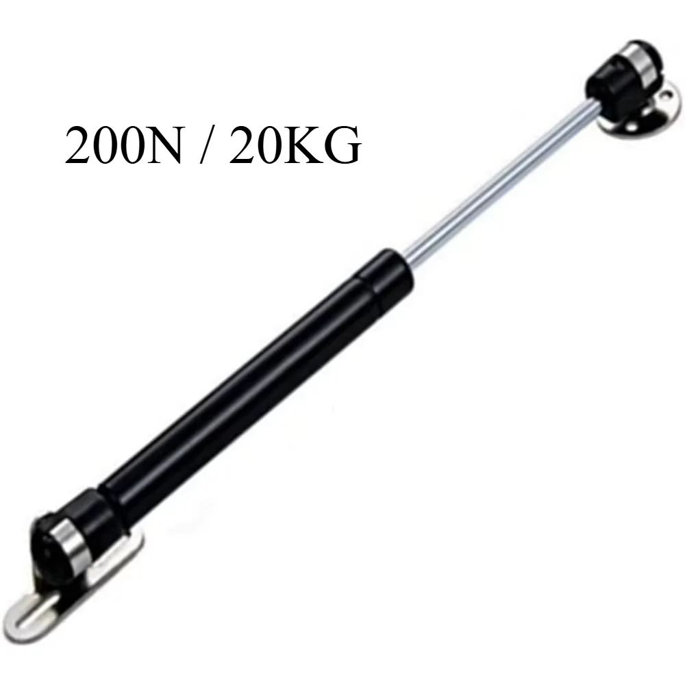 

80N/6KG-200N/20KG Подъемная опора Газовая гидравлическая медная сила Дверная мебельная пружинная петля Петли для дверей шкафа Фурнитура