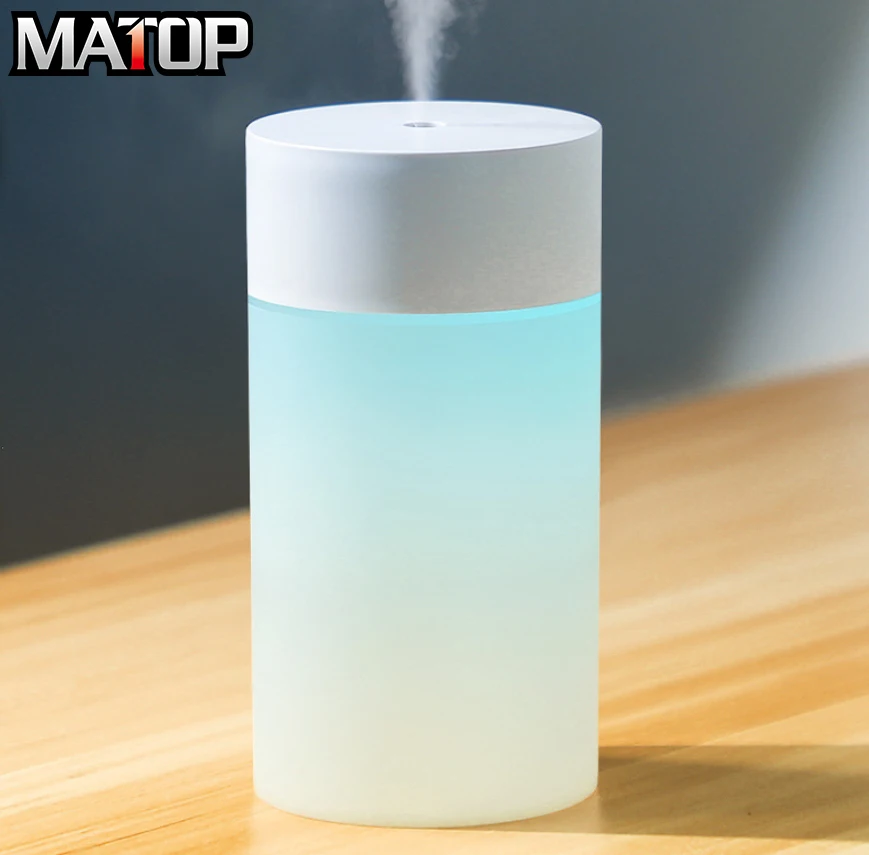 

260ML Air Humidifier Ultrasonic Mini Aromatherapy Diffuser Portable Sprayer USB Essential Oil Atomizer LED Lamp for Home Car #10