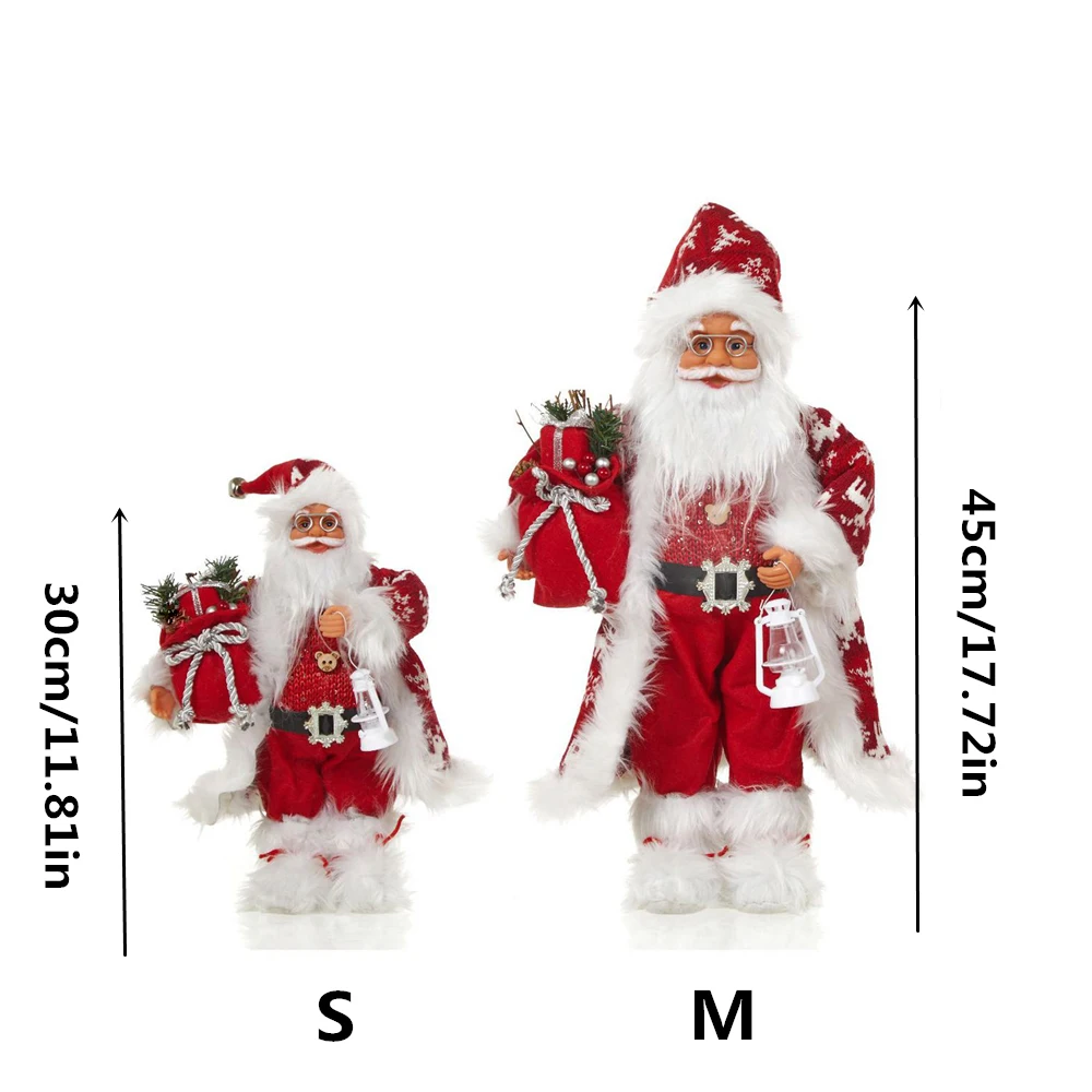 Рождественское украшение Санта-Клауса 12 &quot/18&quot автономное праздничное с