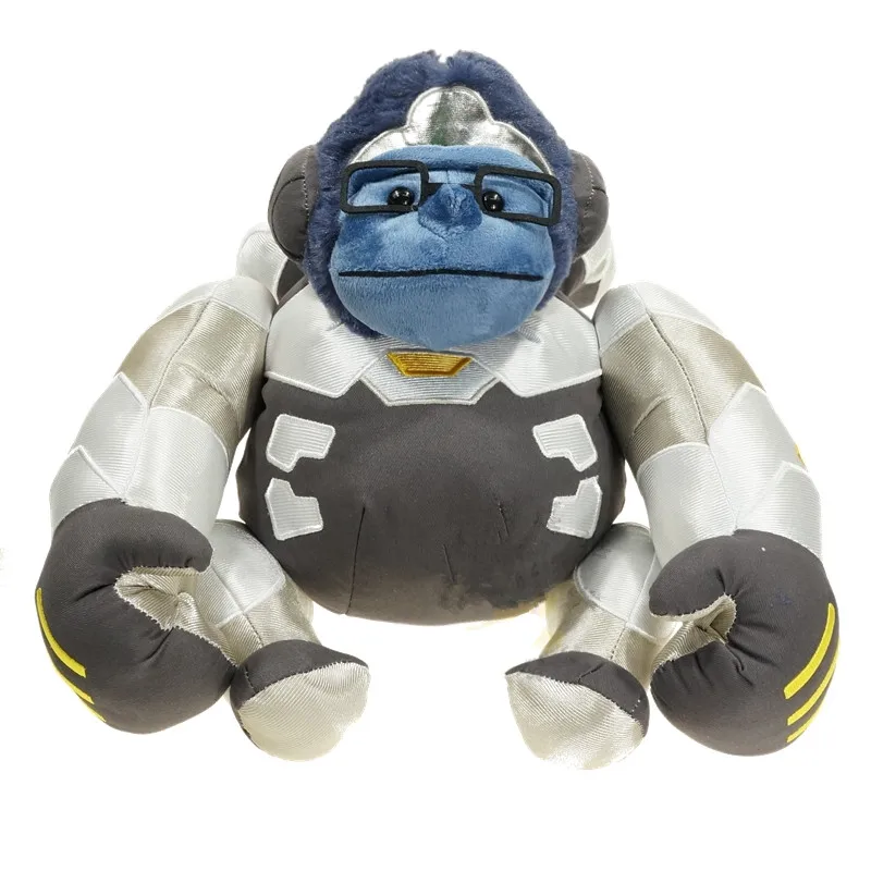 

New Cute Game Overwatch Winston Gorilla Plush Kids Stuffed Toys For Children Gifts 26CM