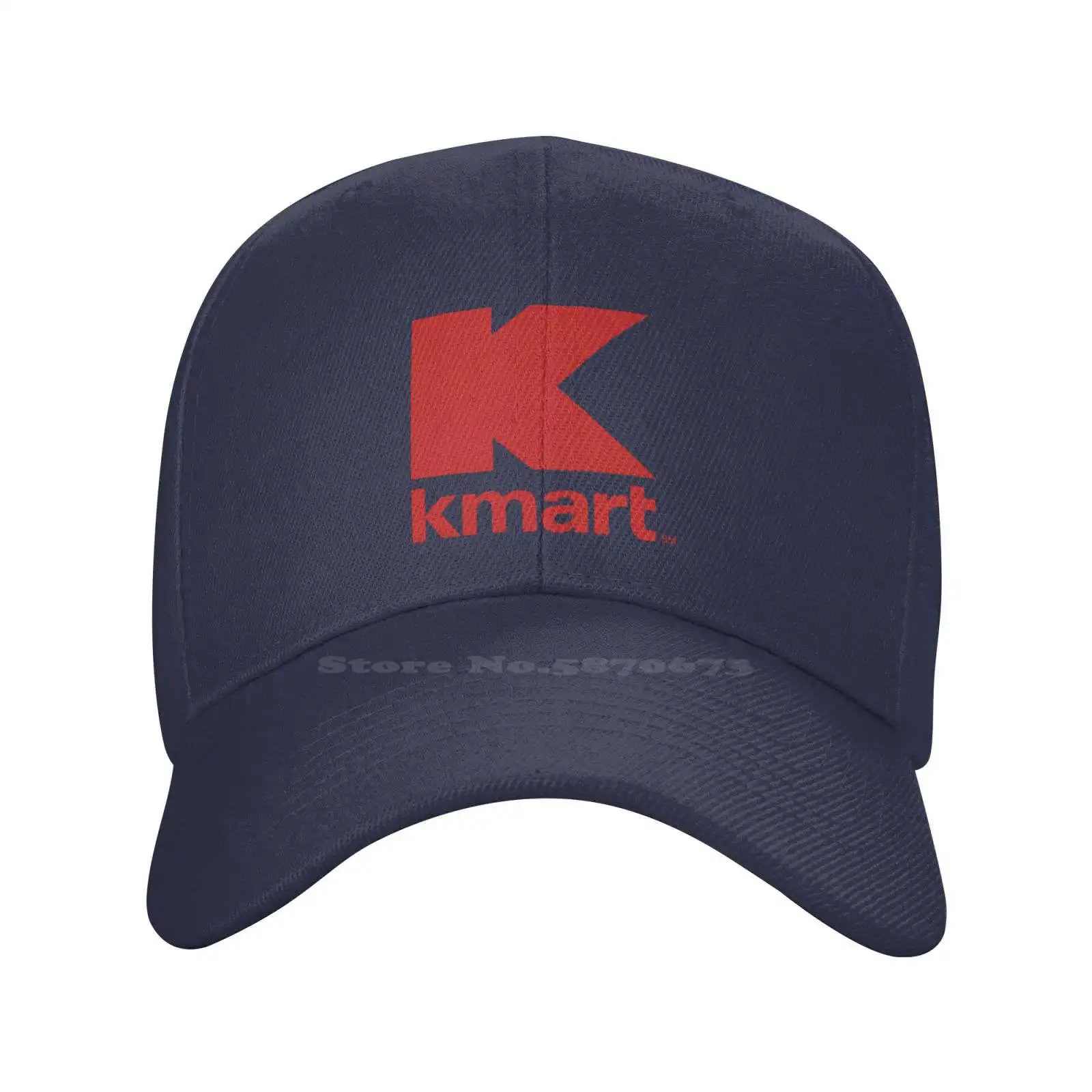 Повседневная джинсовая бейсболка с принтом логотипа Kmart