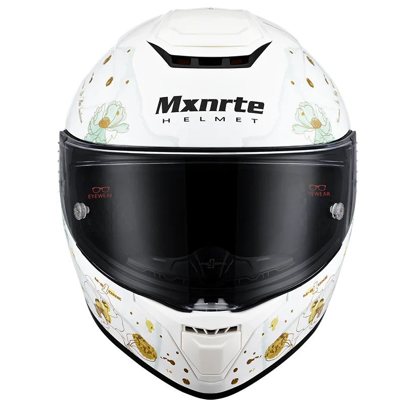 Оригинальный шлем Mxnrte Green Lotus Pond для мужчин и женщин анфас мотоциклетный