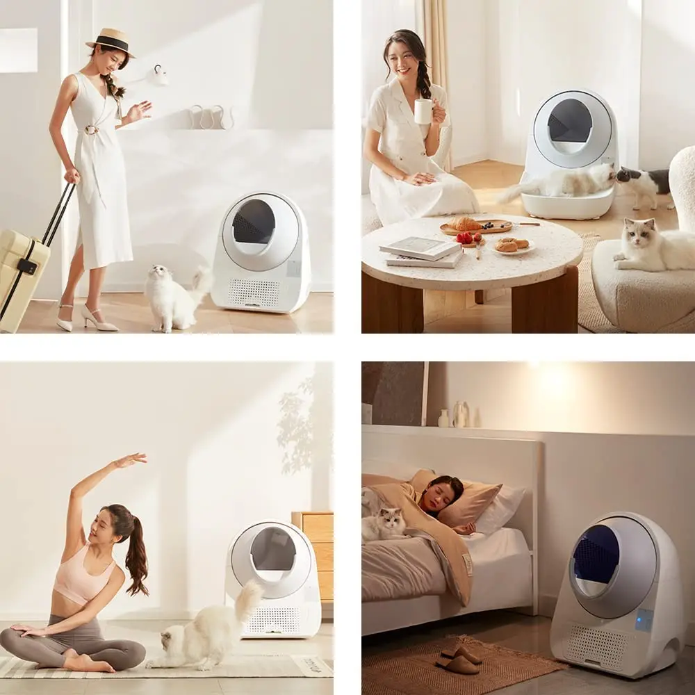 Кошачий бокс CATLINK для самоочистки туалета автоматический умный домашних