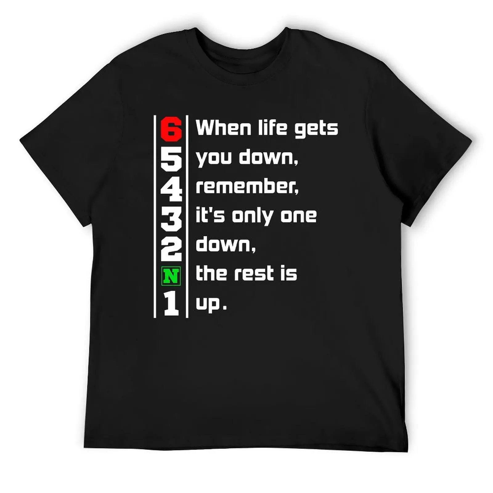 Круглая шея когда жизнь приведет к падению. Спортивная футболка 1N23456 для езды на