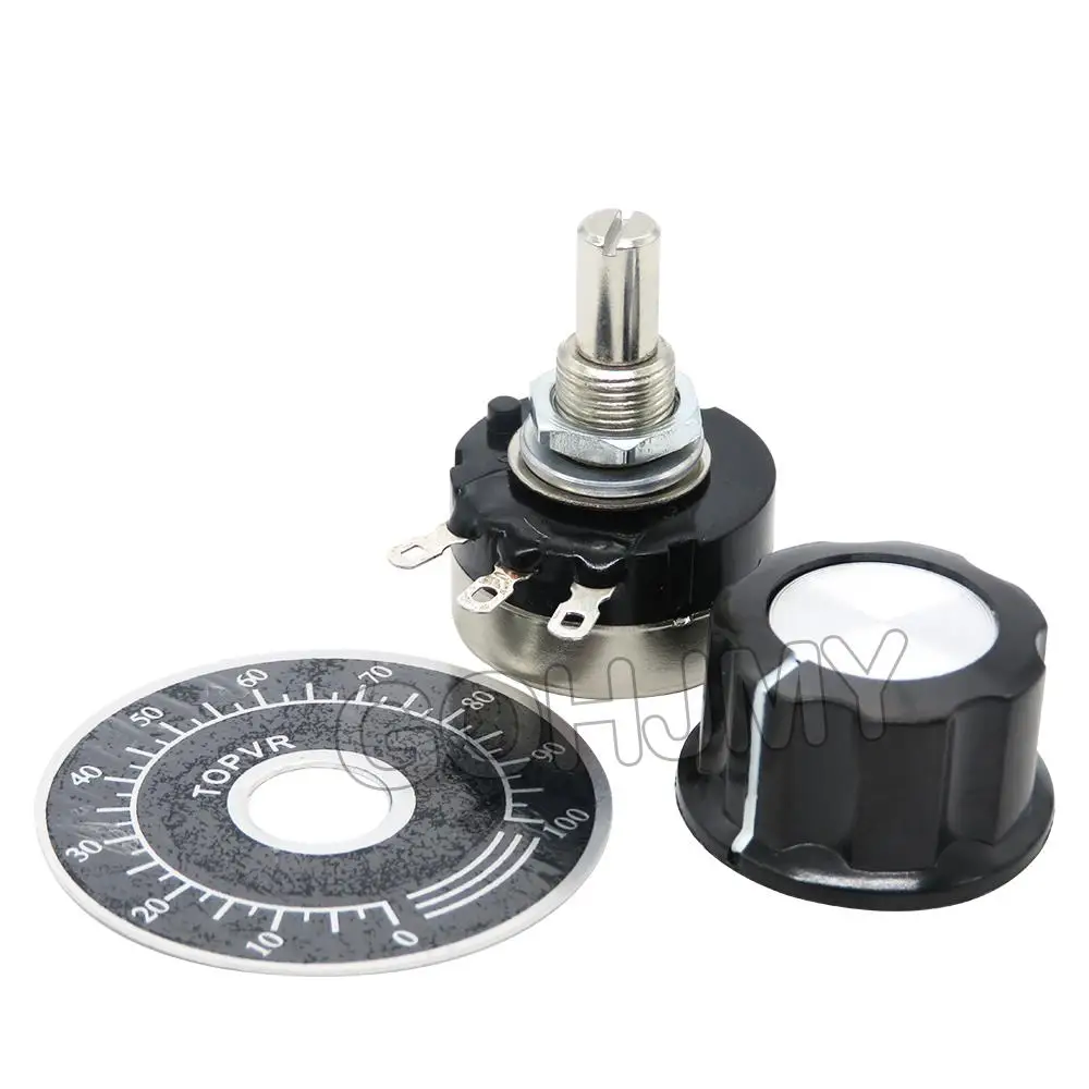 Вращающийся потенциометр из углеродной пленки бренд GOHJMY 1K 2K 5K 10K 20K 50K 100K 1 м