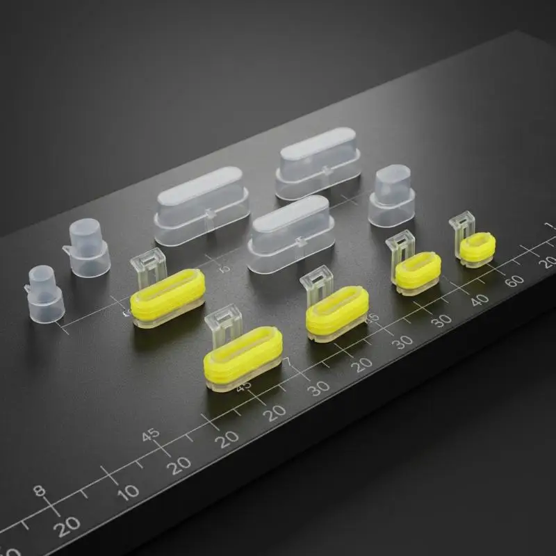 510 шт. FCZ 1.5 Series Прозрачные пылезащитные колпачки для разъемов, водонепроницаемые, пыленепроницаемые, для электронных проектов DIY (art.: 3920db4e9bf19) - 3920db4e9bf19