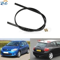 zuk car roof drip finish moulding top rubber seal strips for toyota auris hatchback e15 2007 2008 2009 with free clips