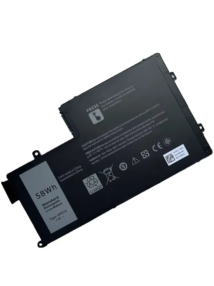 0PD19 OPD19 7 4 V 58Wh Аккумулятор для ноутбука DELL Inspiron 14 3450 3550 5448 5545 5547 5445 15 14-5447 15-5547 TRHFF 58DP4