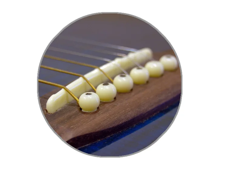 

Guitar Accessories Acoustic Pin 6'lı Set GATPA6WH