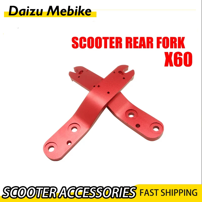 

10 Inch 11 Inch Electric Scooter Rear Fork for X60 E-scooter Accessories Skateboards Escooter Parts Replacement Scooter Forks
