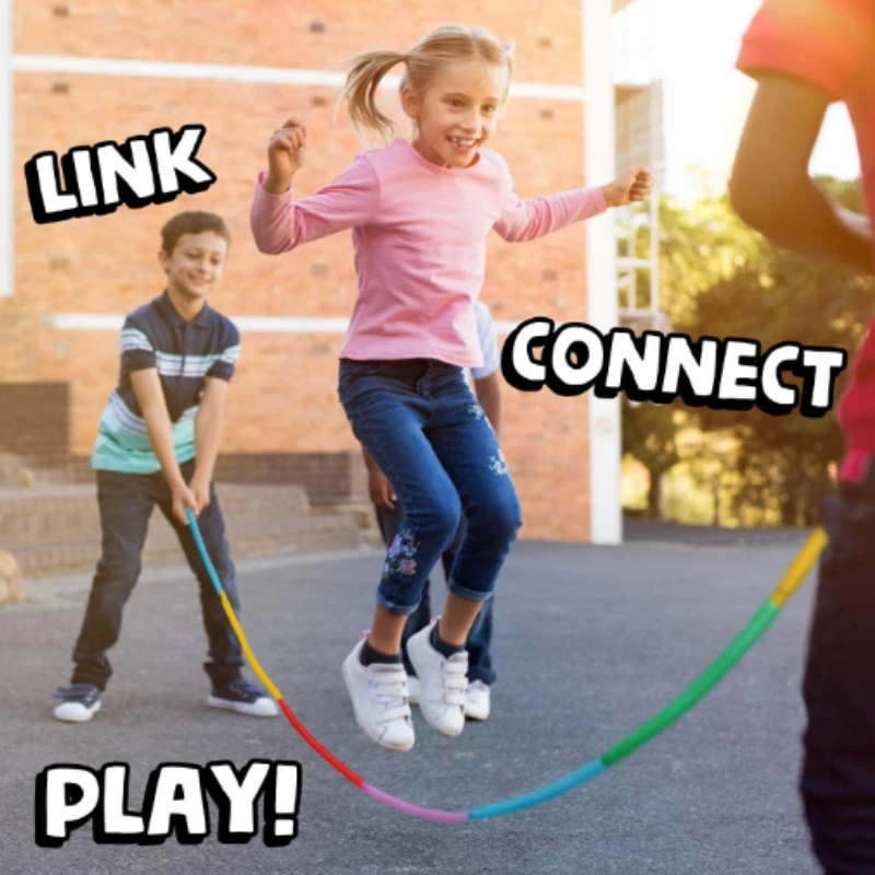 

Colorful Plastic Pop Tube Coil Children'S Creative Magical Toy Circle Funny Toys Early Development Educational Folding Toy