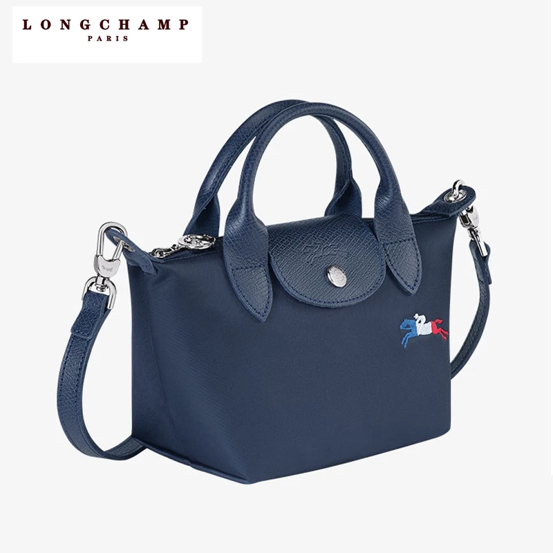 Роскошная женская сумка для покупок Longchamp холщовые вместительные дизайнерские