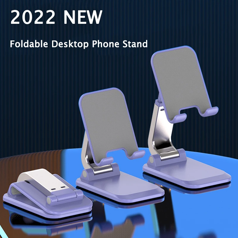 

Foldable Desktop Mobile Phone Holder Stand For iPad iPhone 13 12 Max Huawei Samsung Xiaomi Tablet Stand Cell Phone Desk Holder