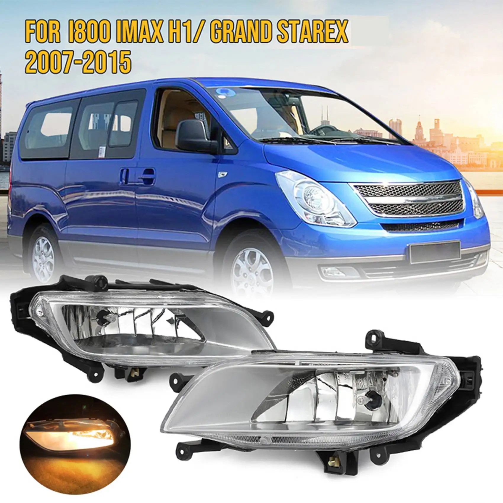 Фото Передний бампер, противотуманная фара, противотуманная фара для Hyundai I800 IMAX H1 Grand Starex 2007-2015 №4