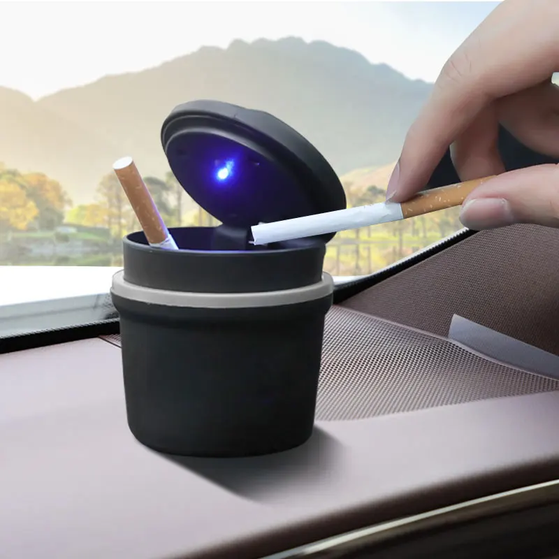 Автомобильные пепельницы портативный значок AMG автомобильная фотоэлектронная