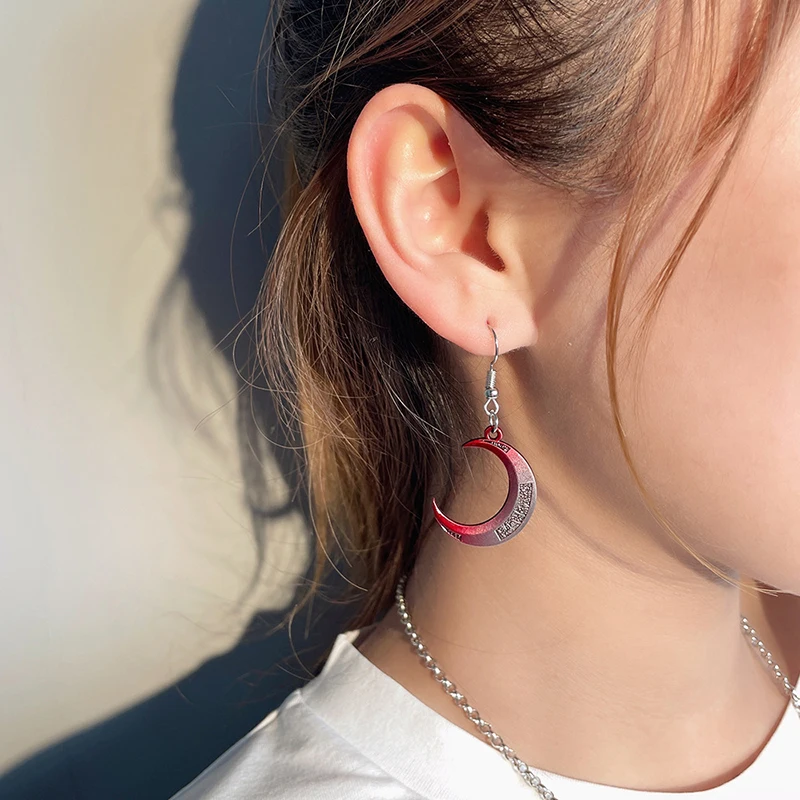 Ожерелье и серьги из сплава для косплея с супергероями фильма Луна Рыцарь Марк -