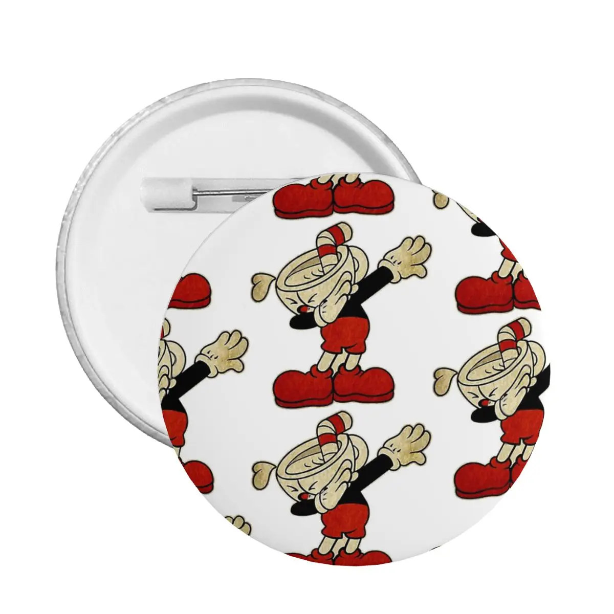 Фото Cuphead Кала Мария игра анимация мультфильм значок брошь на рюкзак значки Броши декоративные шпильки для влюбленных №1