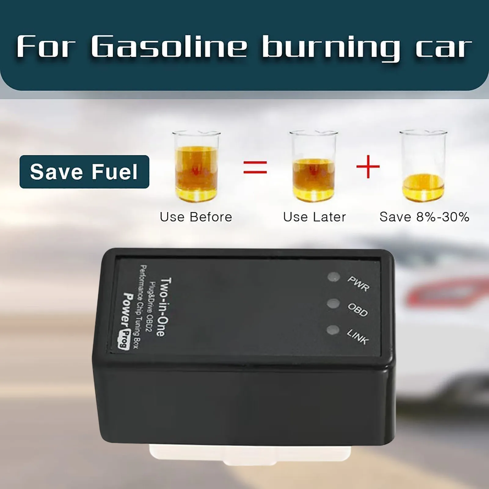 Экономичный сканер для экономии топлива Eco OBD2 чип-тюнинг Интерфейсный штекер и