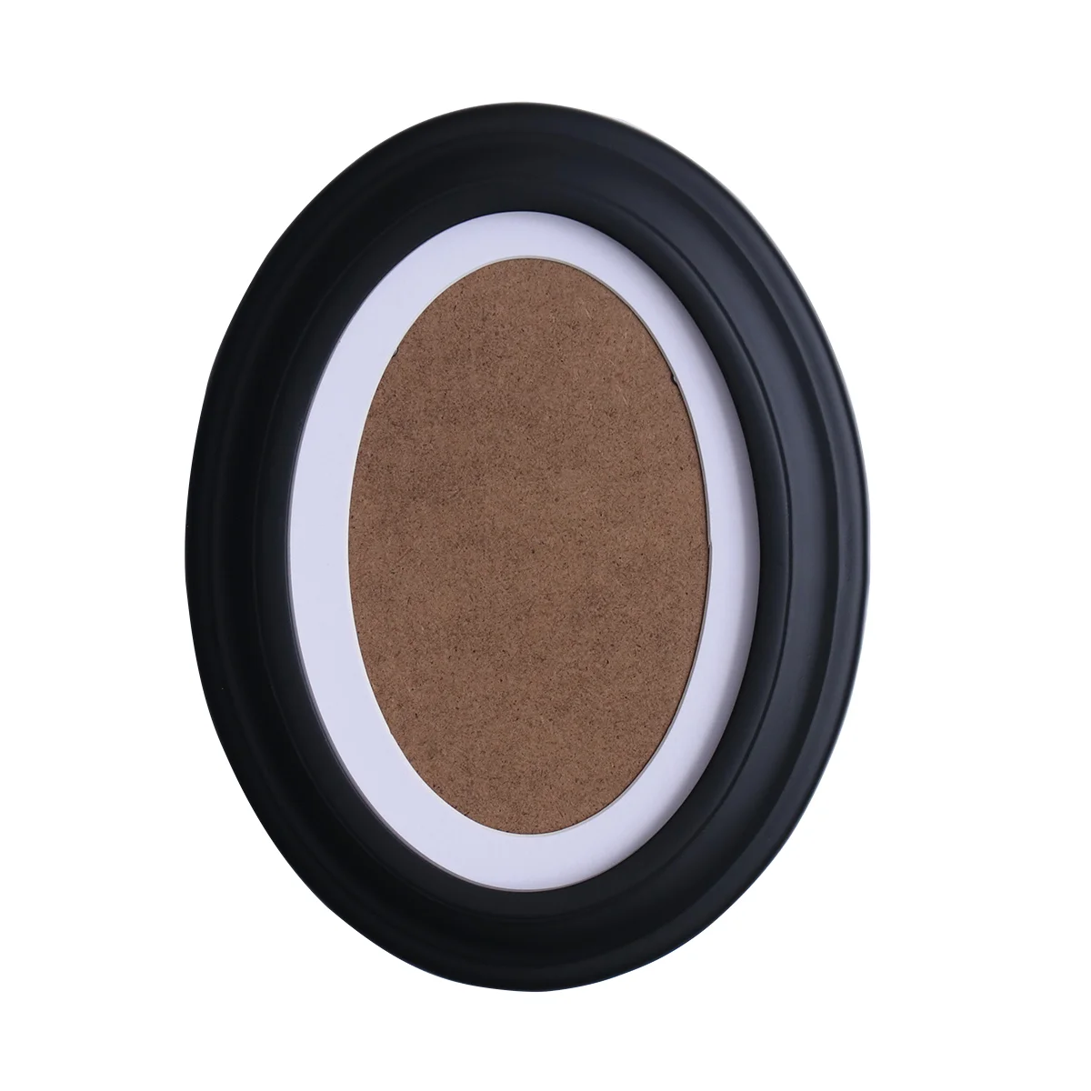 

Frame Picture Oval Photo Frames Wooden Wall Wood Hanging Decoration Tool Decorating Homeblack Vintage Classic Hand Made Round