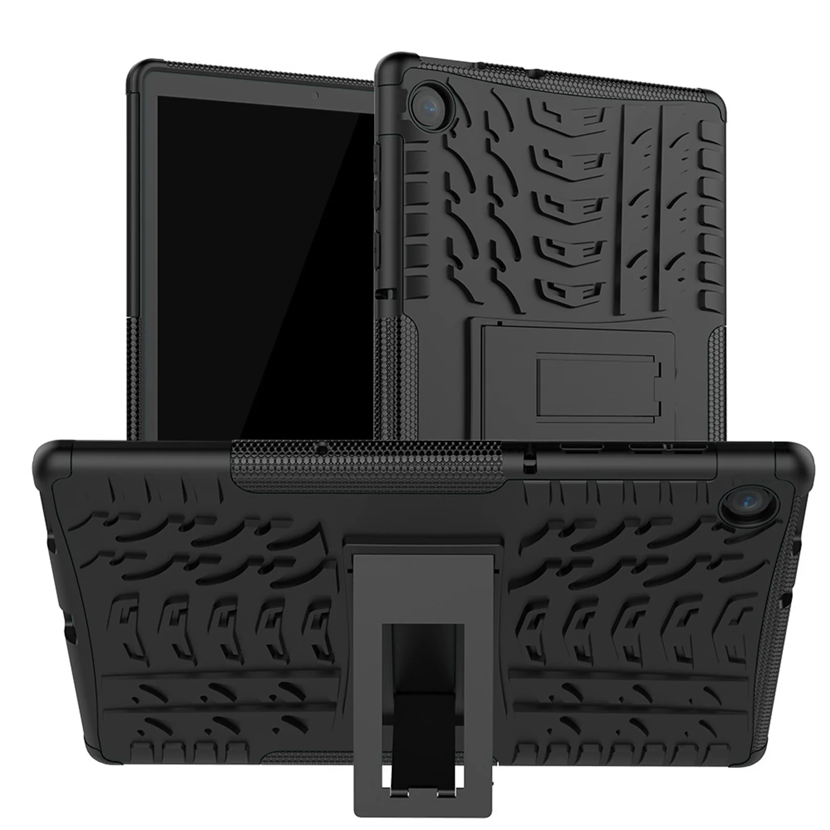 Чехол для планшета Lenovo M10 Plus X606 10 3 дюймов чехол с защитой от падения (черный) |