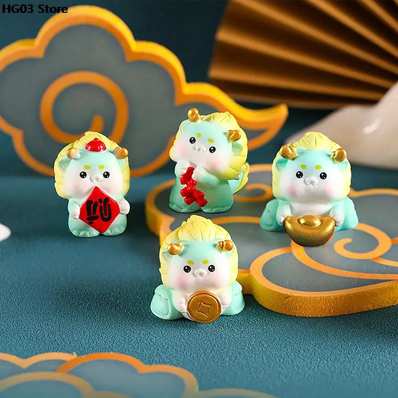 

Lovely Cute Cartoon Dragon Micro Landscape Resin Dragon Micro Landschaft Pot Culture Tools Garden Decorations Miniatures 1Pc