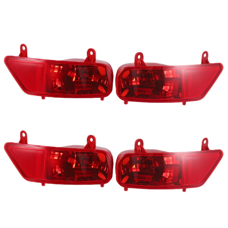 2X задний бампер автомобиля противотуманные фары светоотражающие для Peugeot 3008 2009