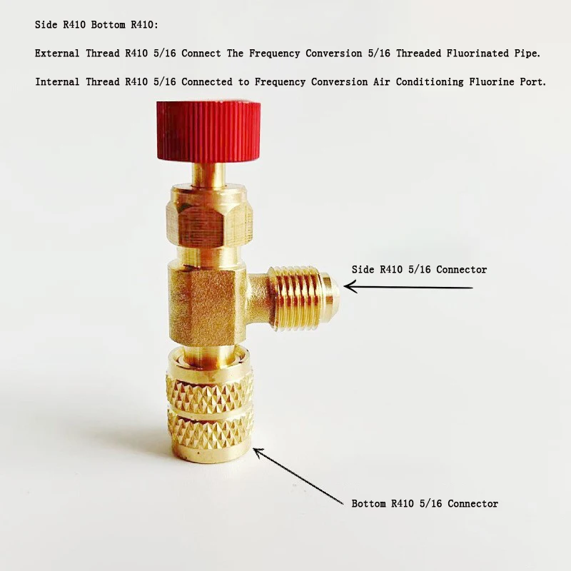 

Зарядный клапан хладагента Ouliluye R410/R22