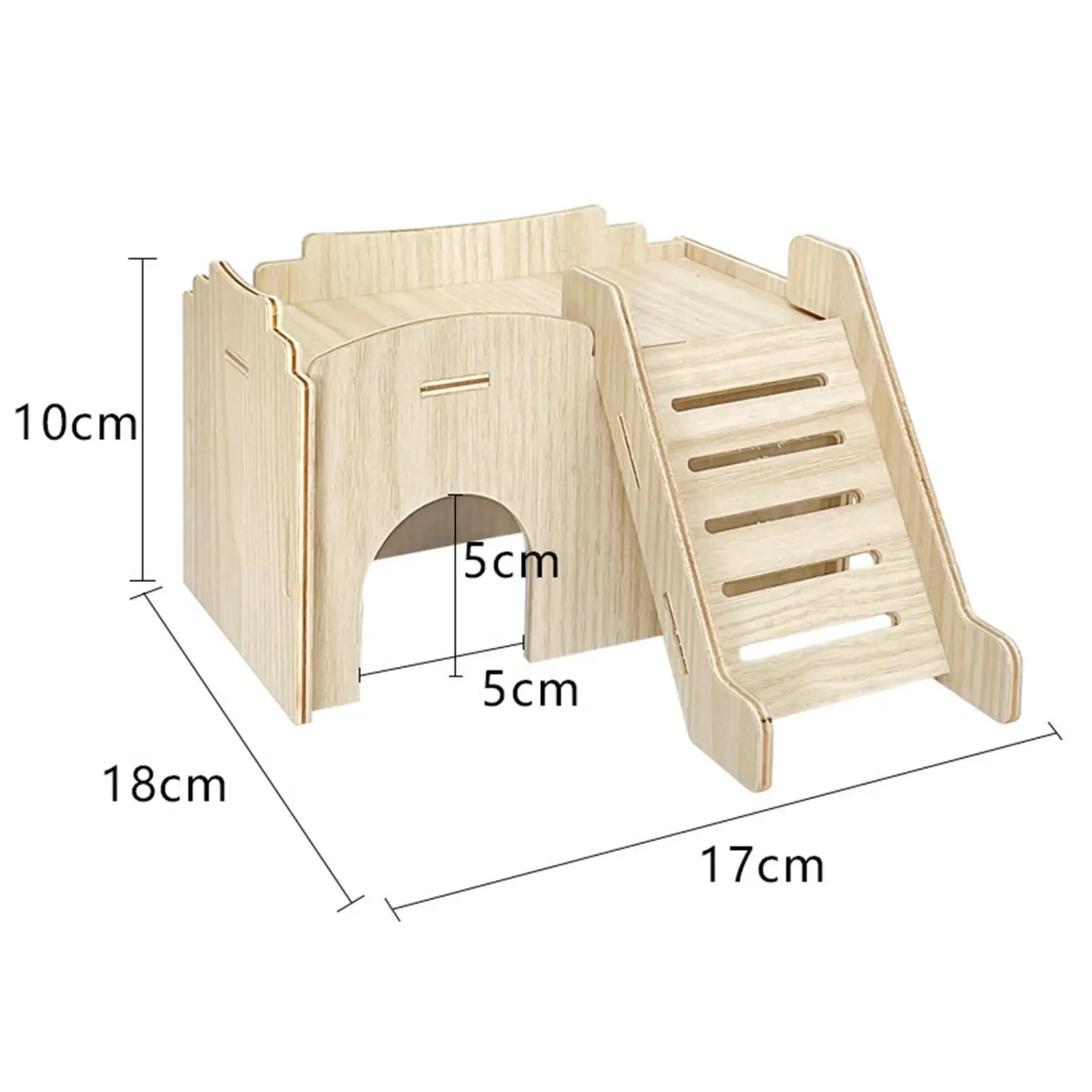 Домашняя хижина домик для хомяка карликовых хомяков сирийских крыс
