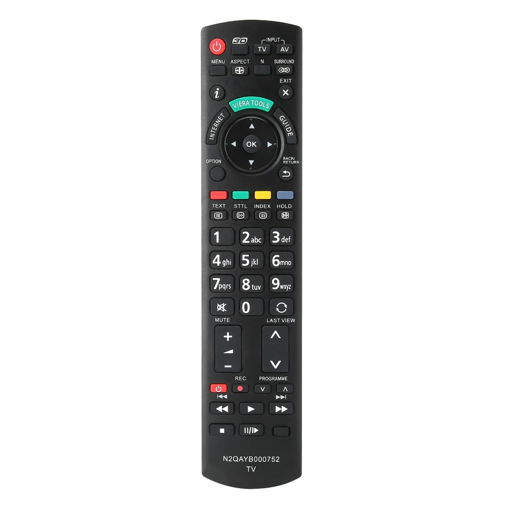 

LCD TV Remote Controller Replacement Sensitive 33ft Long Remote Distance for N2QAYB000752N2QAYB000752