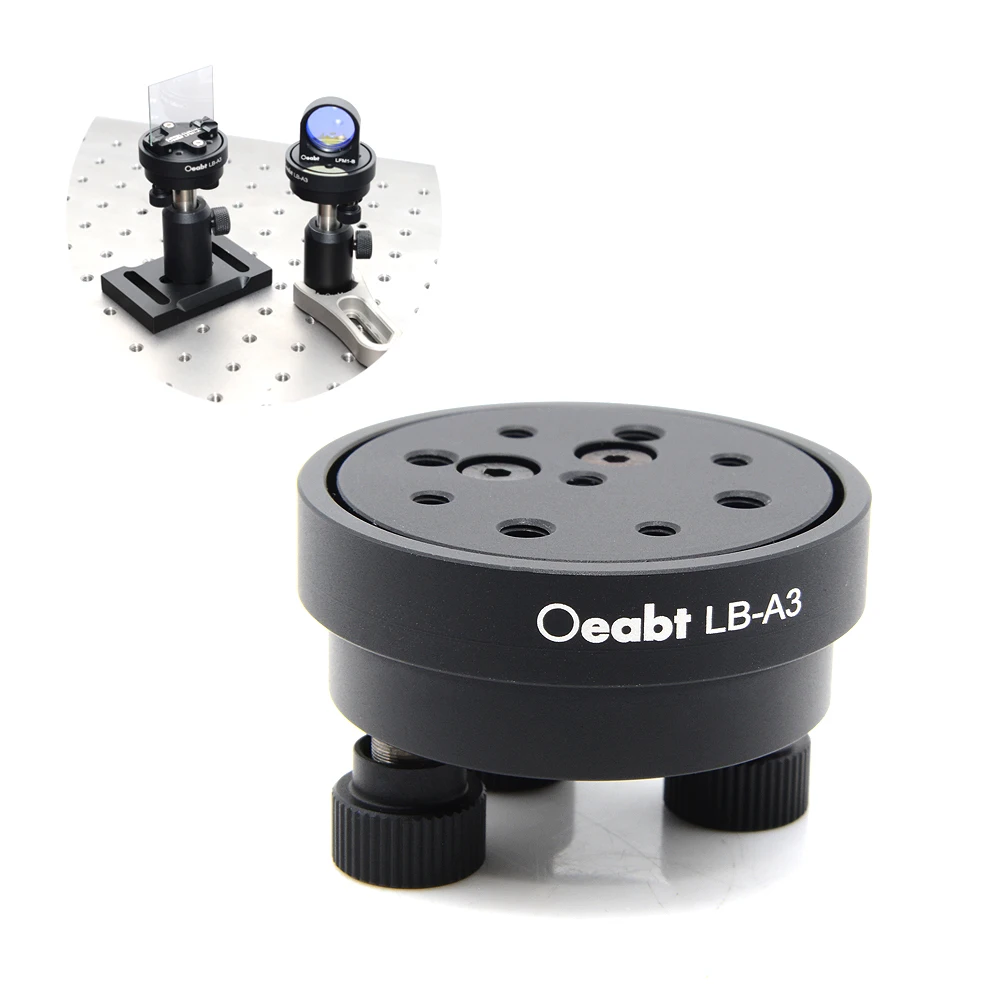 

LB-A3 Tilt Adjustment Mount Frame Adjustable Angle Frame Optical Prism Holder Experiment Research