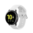 Ремешок силиконовый для Samsung Galaxy Watch Active 2 Active 3 Gear S2, новейший браслет для наручных часов Huami Amazfit bip, 20 мм 22 мм
